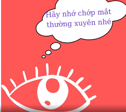 Trường TH Dương Xá được tuyên truyền cách bảo vệ đôi mắt khi tham gia học Oline thông qua tiết chào cờ đầu tuần.